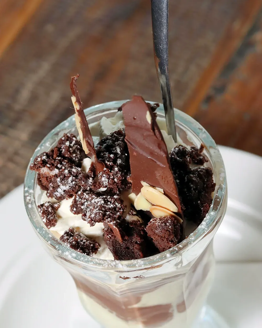 Chocolate Brownie Liégeois