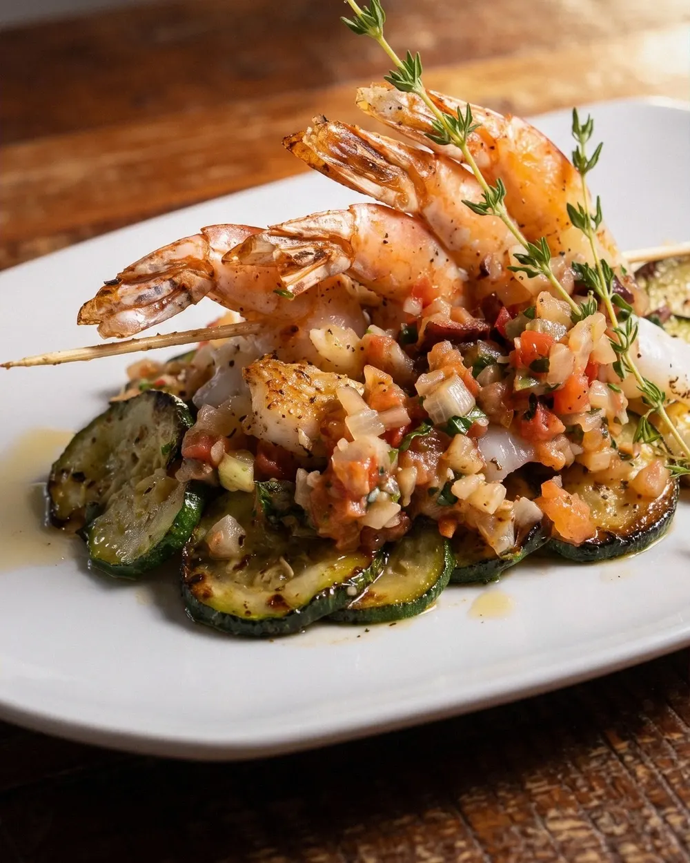 Shrimp Brochette